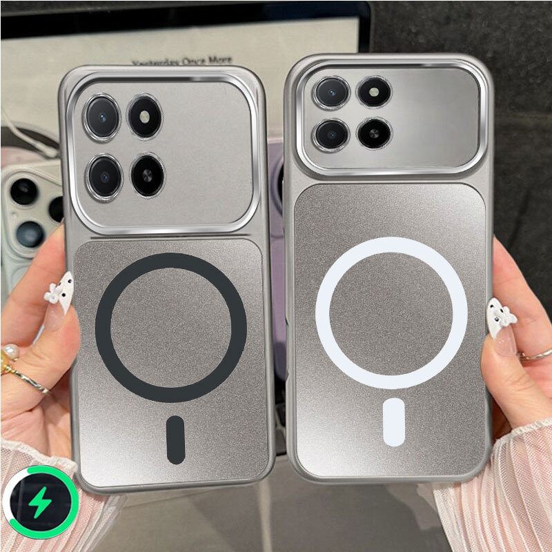 Thích hợp cho Honor X5B Honor X6A X6B Honor X8 4G X8A Honor X8B X8C x6 x8 5G Vỏ điện thoại mờ bạc mà
