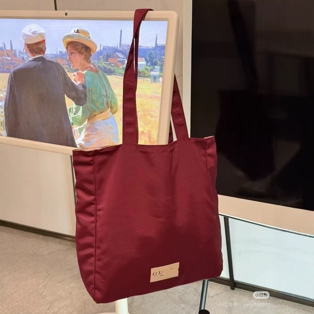GWVA Angola red canvas tote bag