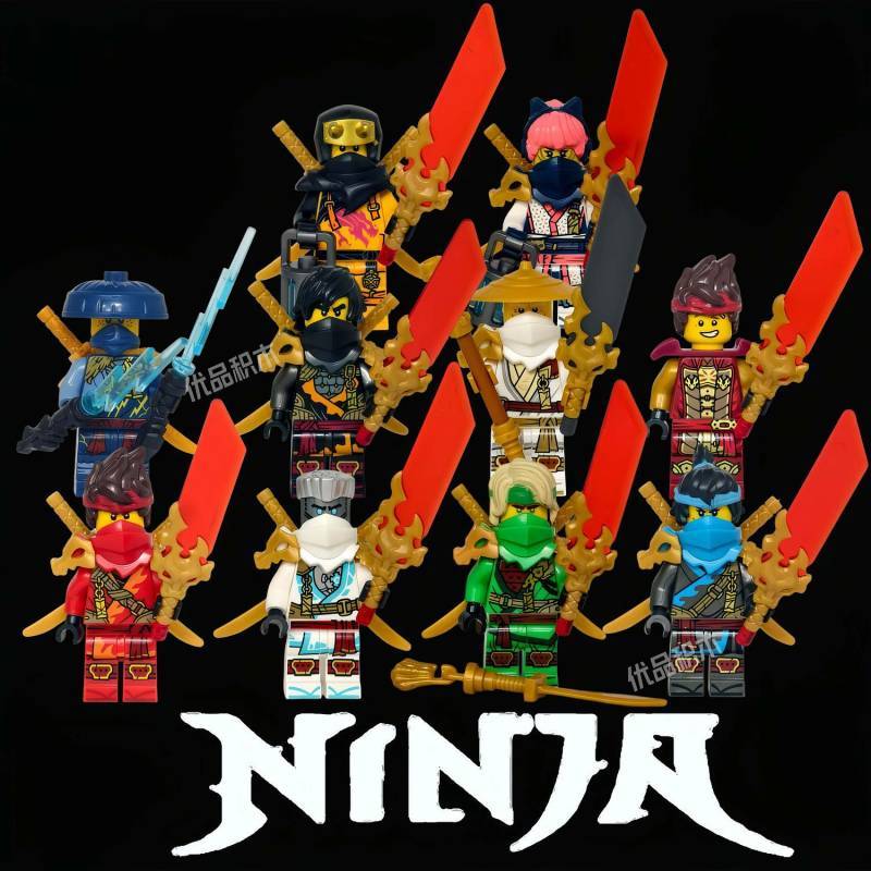 Ninjago Season 19 the Rise of the Dragon in Season 3 the Protagonist Lloyd Wu Master Kai Alinsola Gm