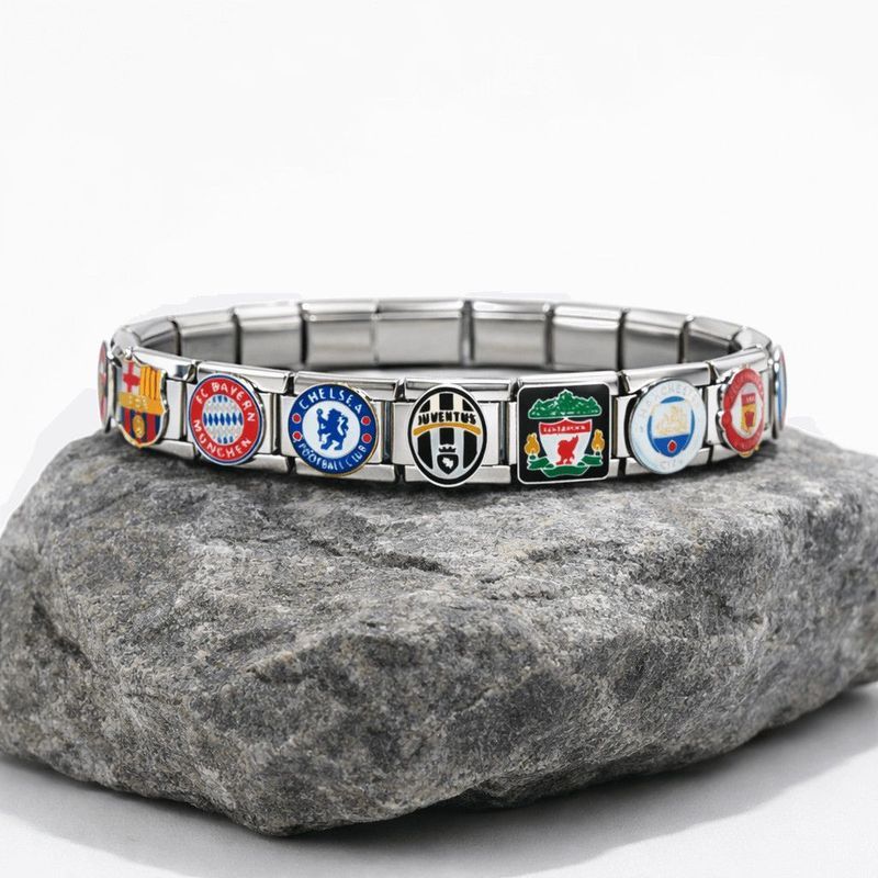 Mô-đun bóng đá Vòng tay Arsenna Bazaar Bayer Chelsea Liverpool Manchester United King Polo Fan Phụ k