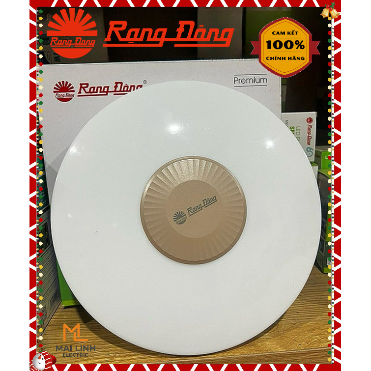 (Rạng Đông) Đèn Led ốp nổi Trang Trí 36W (Đế nhựa) - Ánh sáng Đổi 3 Màu - Đường kính 360mm - Model L