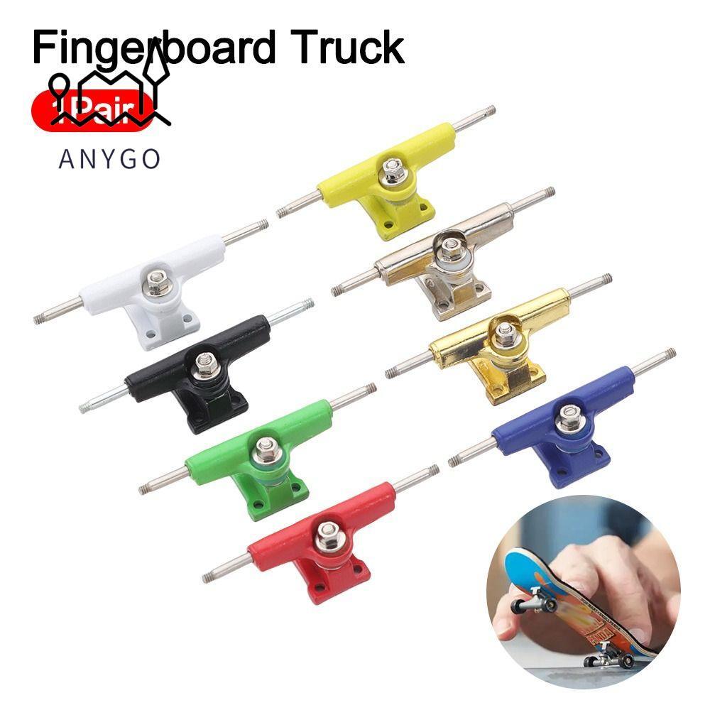 YRBWDYZDH 1 Cặp Giá đỡ sàn chịu lực, có đai ốc Bu lông xe tải Fingerboard Truck, Model 32mm Mini Fin