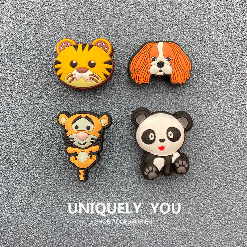 charm dép to chảm cham dép cross Diy New crocs Phim hoạt hình Giày lỗ động vật dễ thương