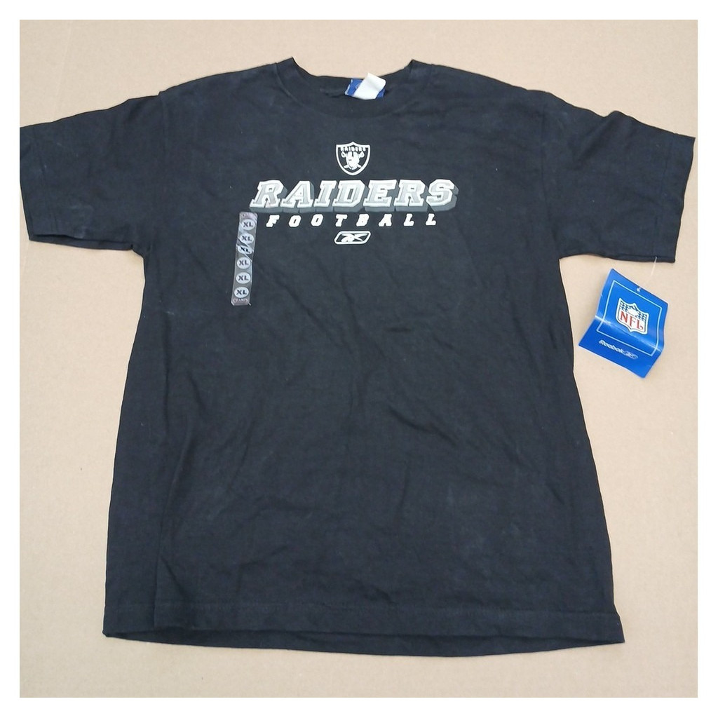 100% Cotton Las Vegas Raiders Reebo Youth Áo Thun Oakland Las Vegas In Hàng Có Sẵn