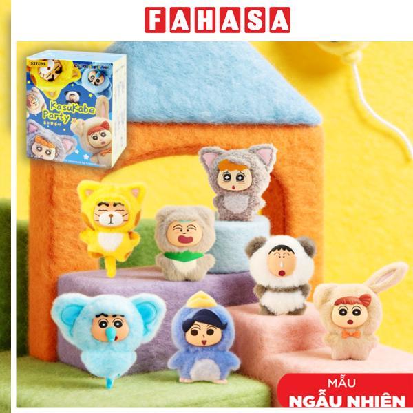 Blindbox Đồ Chơi Mô Hình Crayon Shin-Chan Kasukabe Party Plush - 52Toys