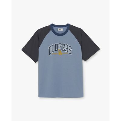 MLB - Áo thun unisex cổ tròn tay ngắn Vintage Color Block_3ATSV0663-07SBS