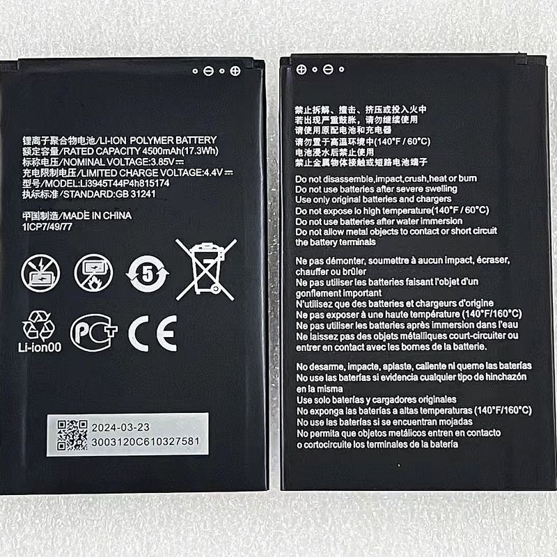 Tương thích với bo mạch pin ZTE MU500 mU5001 mU5002 U30 Air WiFi6 5G di động