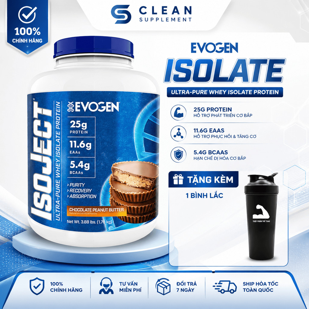 IsoJect 4lbs Thương Hiệu Evogen