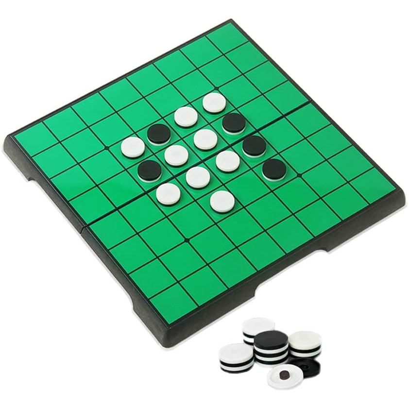 Bộ trò chơi bảng Mini Reversi (Othello) -7.9 ”, Trò chơi bảng gấp du lịch từ tính, Trò chơi vui nhộn