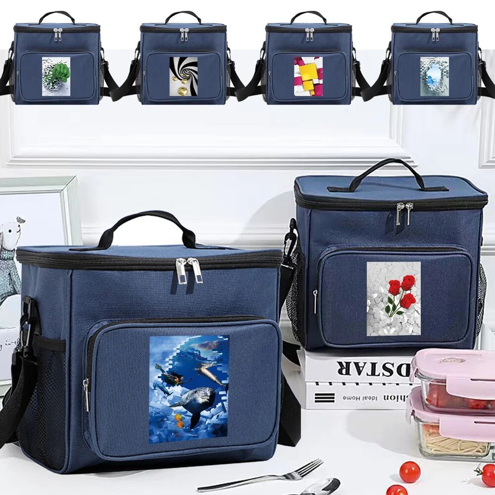 Lunch Bag Cooler Picnic Bag Lunch Box Bag Bento Bag Insulated Keep Warm
