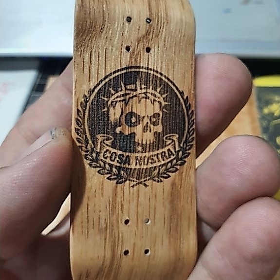 Cosa Nostra "logo" 34mm Fingerboard