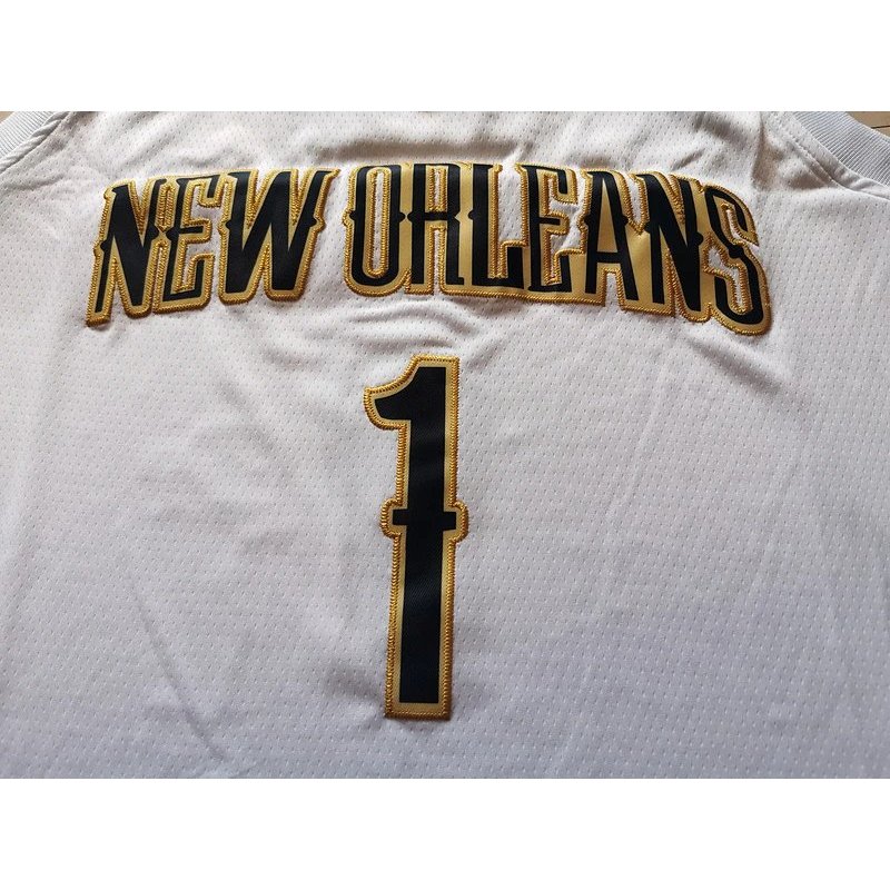 Sản phẩm mới Pelicans No. 1 Zhuangyuan Zion Williamson Duke University Jersey Thêu Đồng Phục Bóng Rổ