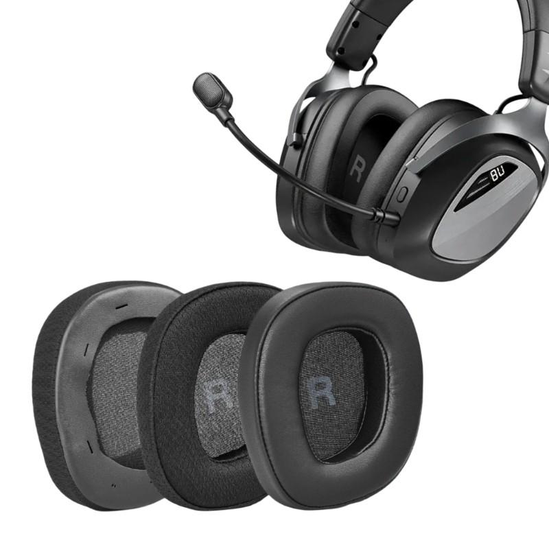 QJ 1 Cặp Tai Nghe Cho Tai Nghe XIBERIA K06S Earmuffs Mềm Tay Tai Nghe