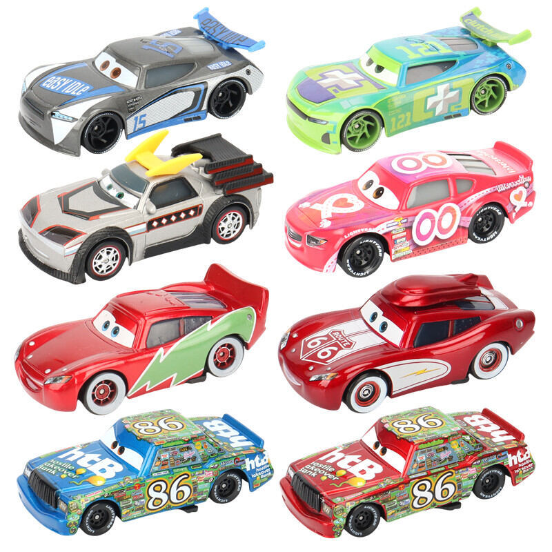 Disney XL | Disney Ô Tô Đồ Chơi Giáng Sinh McQueen ROUTE 66 McQueen Champion McQueen Racing Car 1: 5