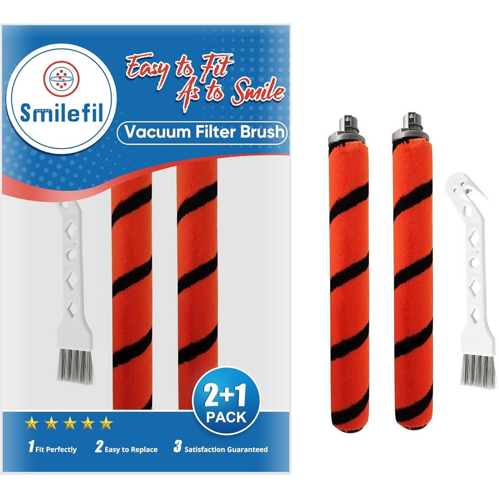 Smilefil 2 Chiếc UV700 Bàn Chải Thay Thế Cuộn Tương Thích Với Cá Mập Apex AX950 AX951 AZ1000 AZ1000W