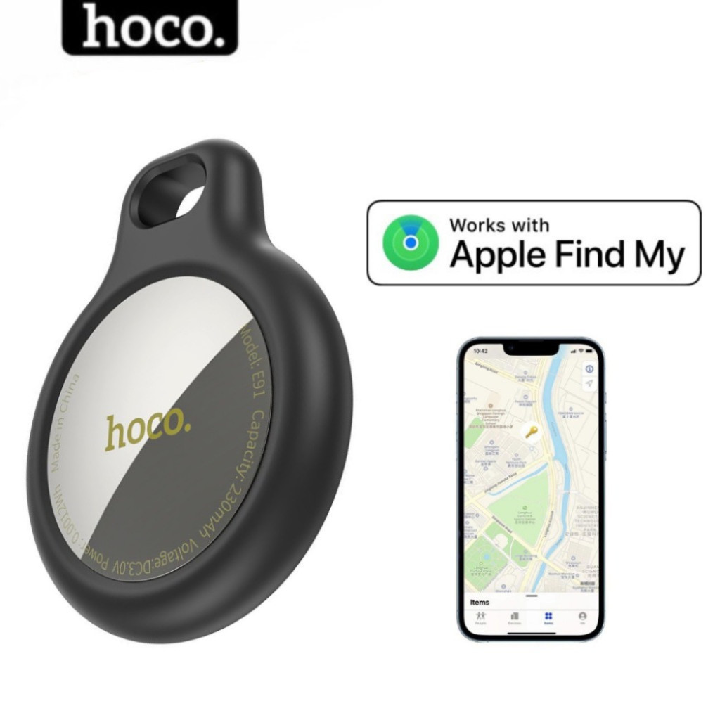 Thiết bị định vị GPS Hoco E91 -Định vị qua Apple find my, nhỏ gọn tiện lợi,chống lạc đồ