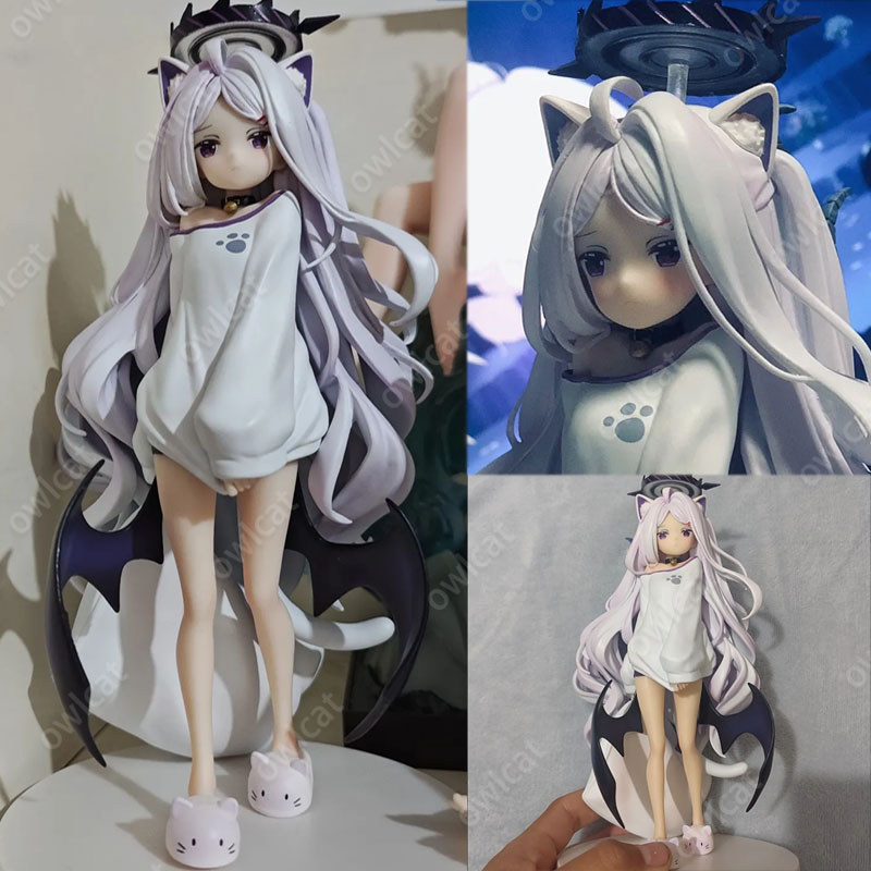 Mô Hình Nhân Vật Blue Archive Sorasaki Hina (Sleepsuit Ver.) 20cm Big Size 1/7 JK Student Uniform De