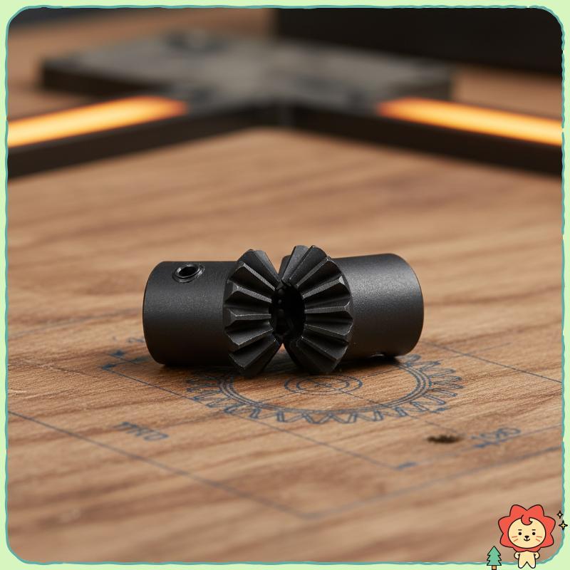 Độ bền cao 1M 15T Xoắn Ốc Bevel Gear 2 Chiếc Bộ Modulus M1 90 Độ Vi sai Gear Cho Động Cơ Lắp Ráp