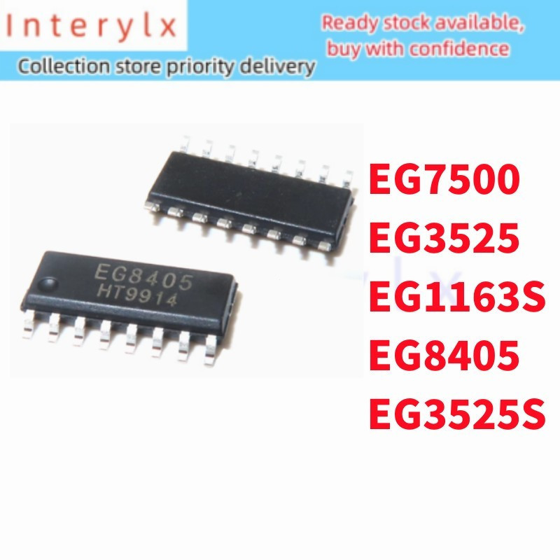 5 CÁI EG7500 EG3525 EG1163S EG8405 EG3525S Patch SOP-16 Bộ điều khiển Bộ điều chỉnh điện áp Chip IC