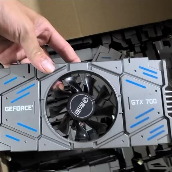 [Bộ tản nhiệt có sẵn] GTX 630 640 650ti Tiger Snapdragon 730 740 750 Quạt Card đồ họa màu đen chung