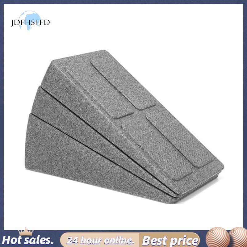 [jdfhsffd] Khối nêm Squat có thể điều chỉnh chống trượt Squat Ramp Wedge Calf Stretcher Slant Board 
