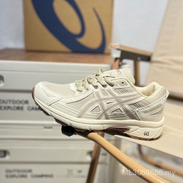 KQVE Asics GEL-VENTURE 6 Series Asics Giày đệm nam nữ cổ điển VFDY