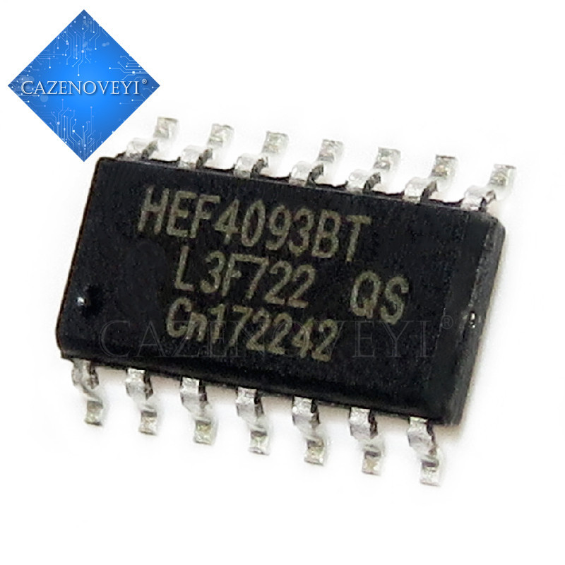 10 Mảnh HEF4093BT HEF4093 4093 SOP14 chip thiết bị Chip gốc mới