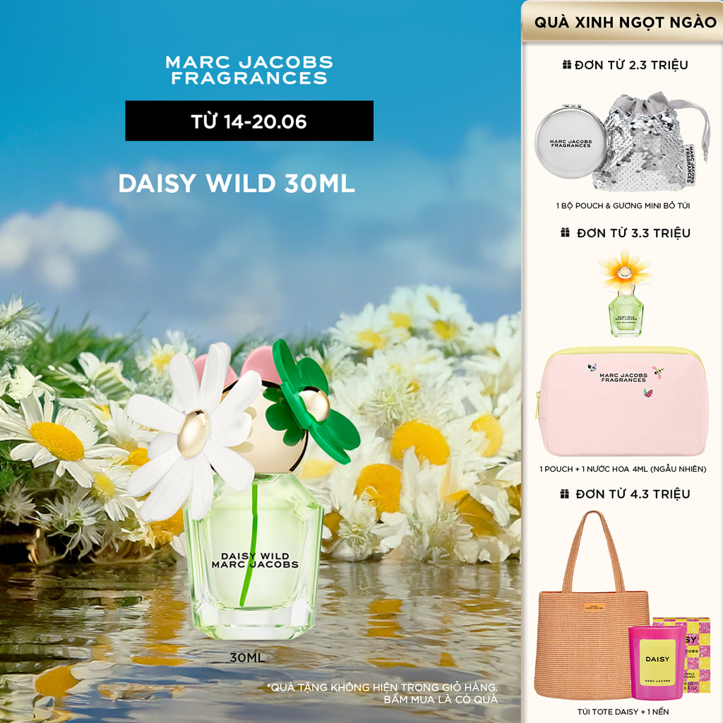 Nước hoa Nữ Marc Jacobs DAISY Wild EDP 30ml Refillable
