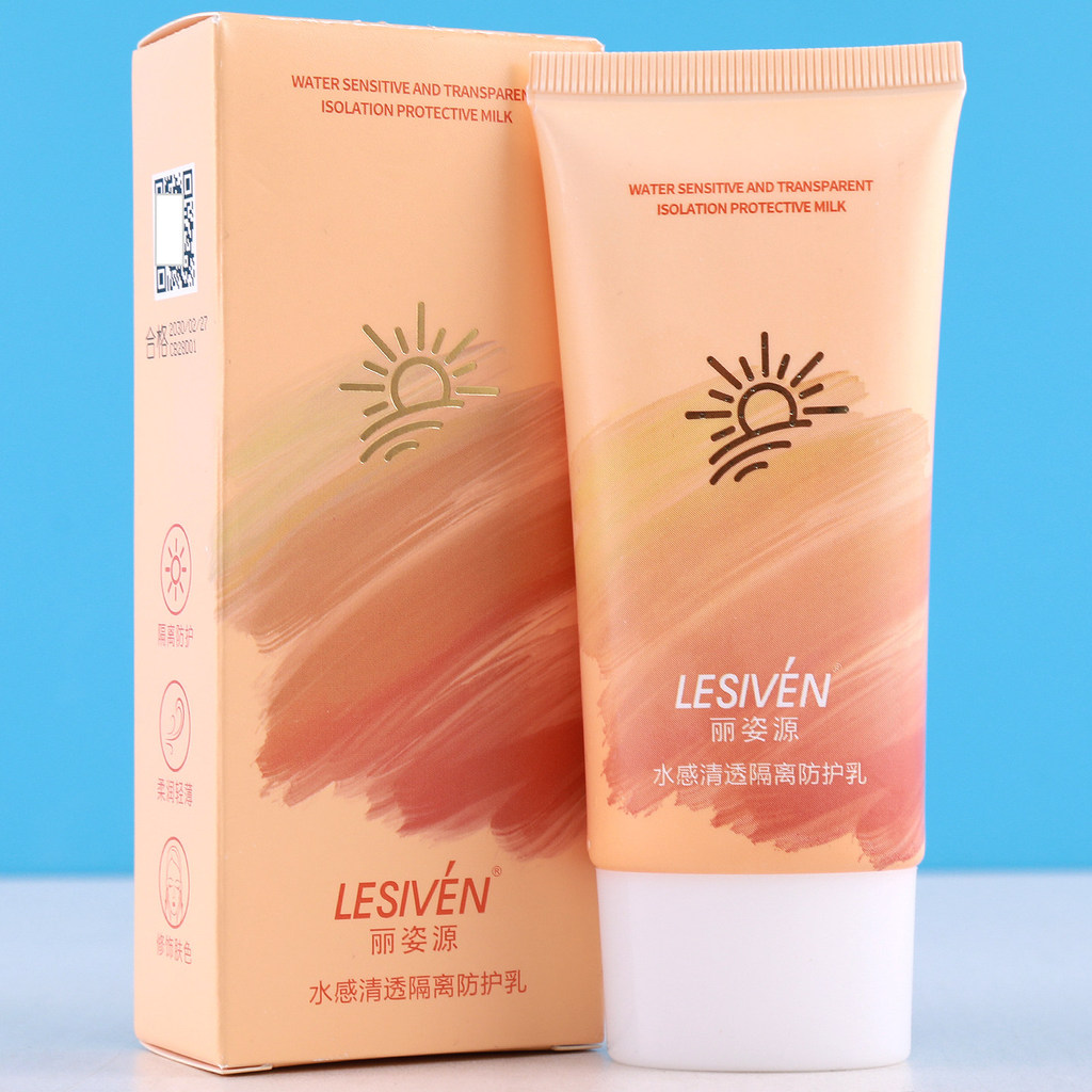 Liziyuan Water Clear Base Cream Protection Lotion Ladies Makeup Primer Base Kem nền che khuyết điểm 