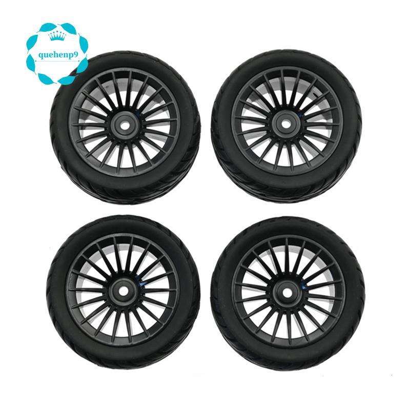 4 Bánh Xe Lốp Cao Su Cho SG1603 SG1604 SG1605 UD1601 UD1602 UD1603 UD1604 1 / 16 RC Xe Nâng Cấp Phần