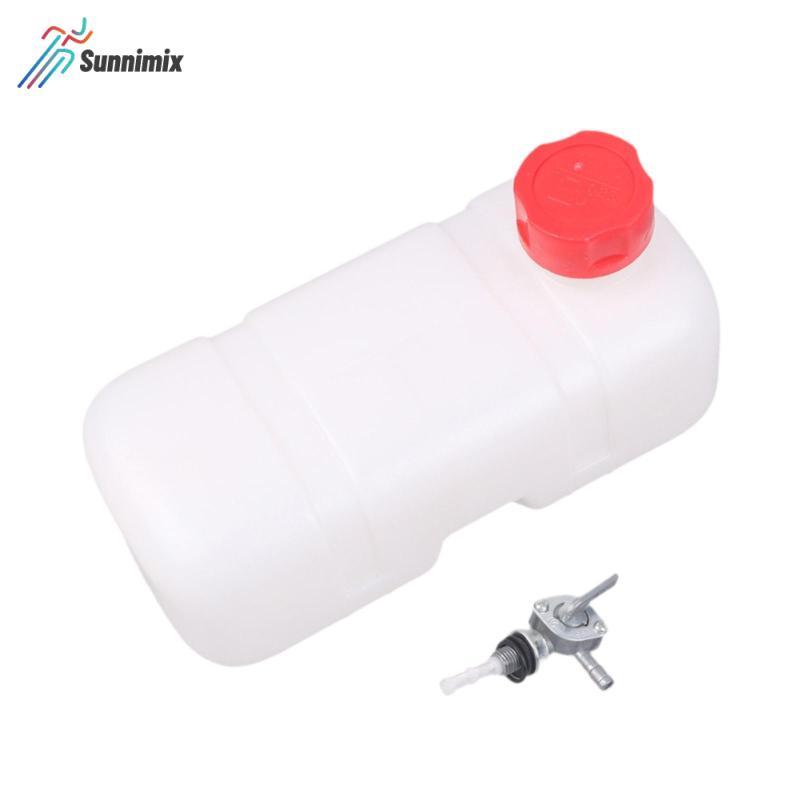PETG White Weeder Bình Nhiên Liệu Lắp Ráp Công Suất 1.5 Lít Động Cơ Thu Hoạch Gạo Thay Thế Cho 1E43F