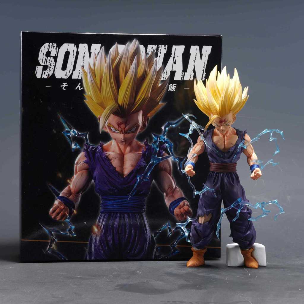 XTKZ Dragon Ball Figure Standing Pose Super Saiyan 2 Gohan HB Gohan merchandise gift desktop case de