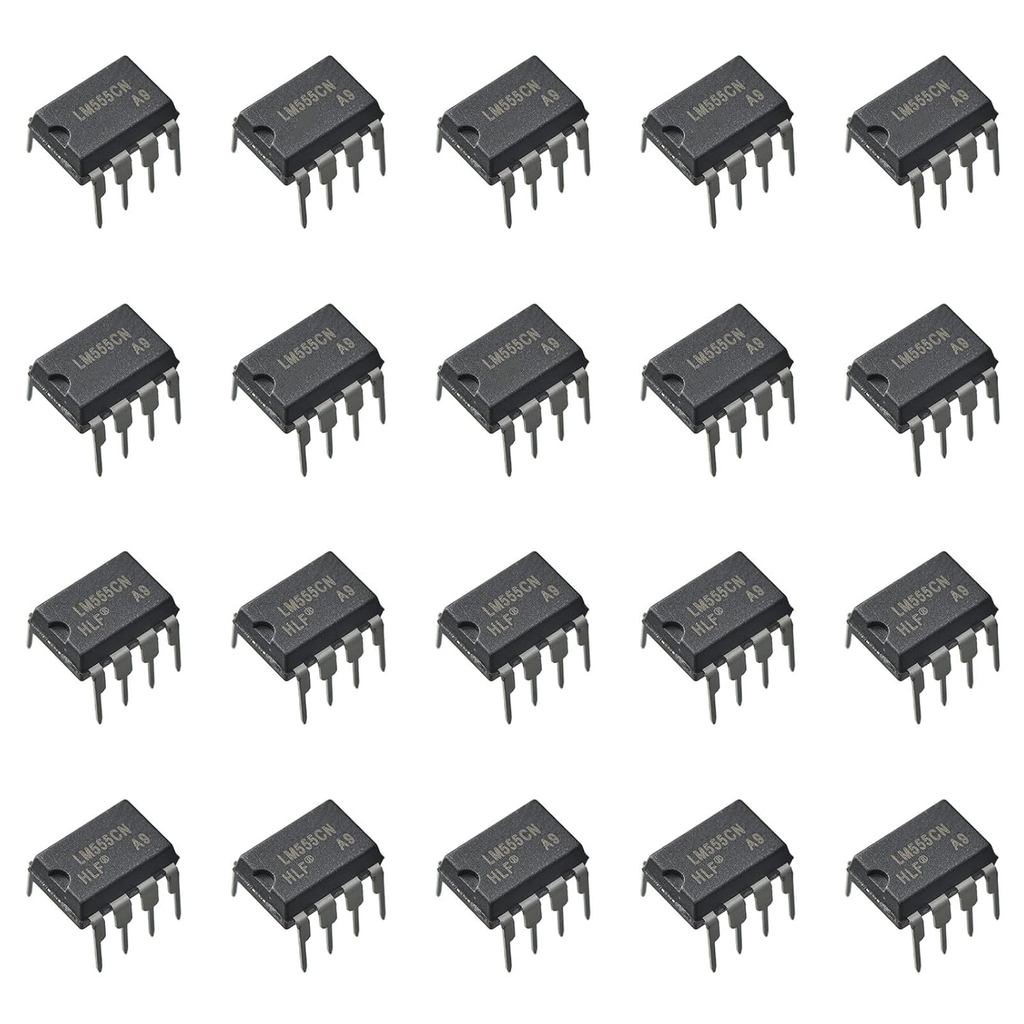 20 chiếc LM555CN LM 555 Thời gian trễ và dao động Hẹn giờ ứng dụng, DIP-8.