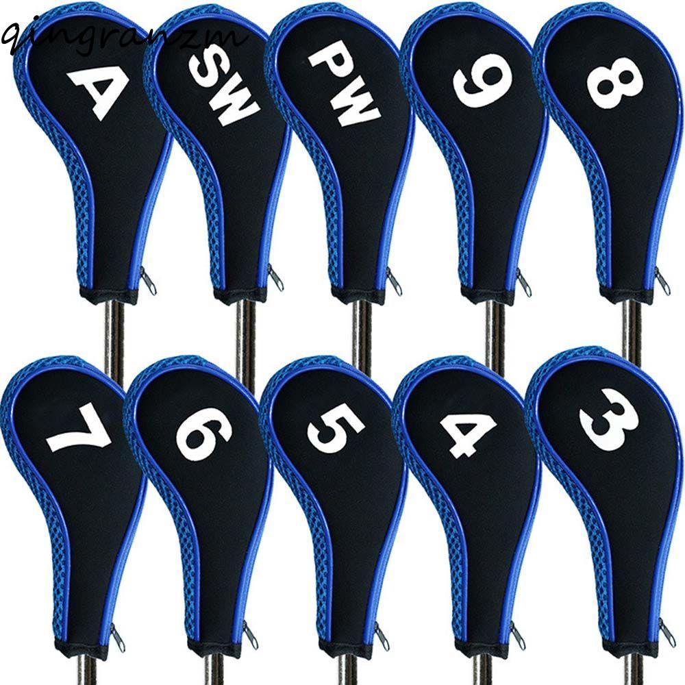 NEXOR Golf Iron Headcover Iron pole Cover Vỏ bảo vệ Vỏ nêm bền 4-9, P, S, A Có Thiết Kế Số Golf Putt