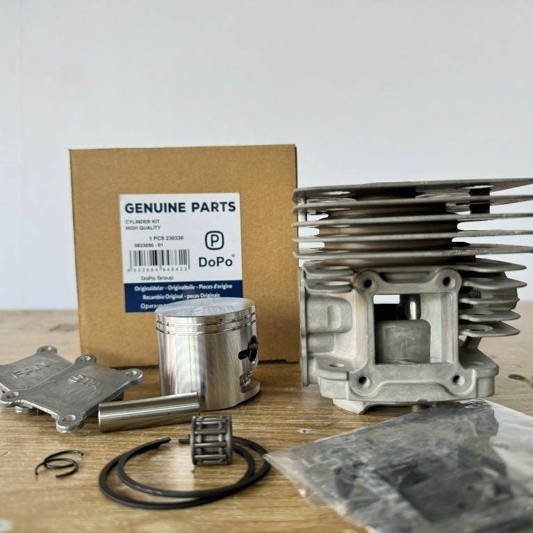 [DoPo 553 45.5mm] Bộ hơi máy cắt cỏ 553 45.5mm Piston JH (thay cho husqvarna 553 xịn và Nhái)