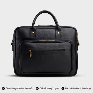 Cặp công sở Trita (Thời trang nam đựng vừa laptop 14.6 inch - Cặp da TCA5) Bagsmart