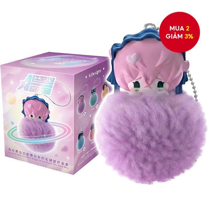 Alien Stage Free Stage Series Blind Box Pom Móc khóa, Anime ALNST Bí ẩn Sang trọng Túi lông tơ Phụ k