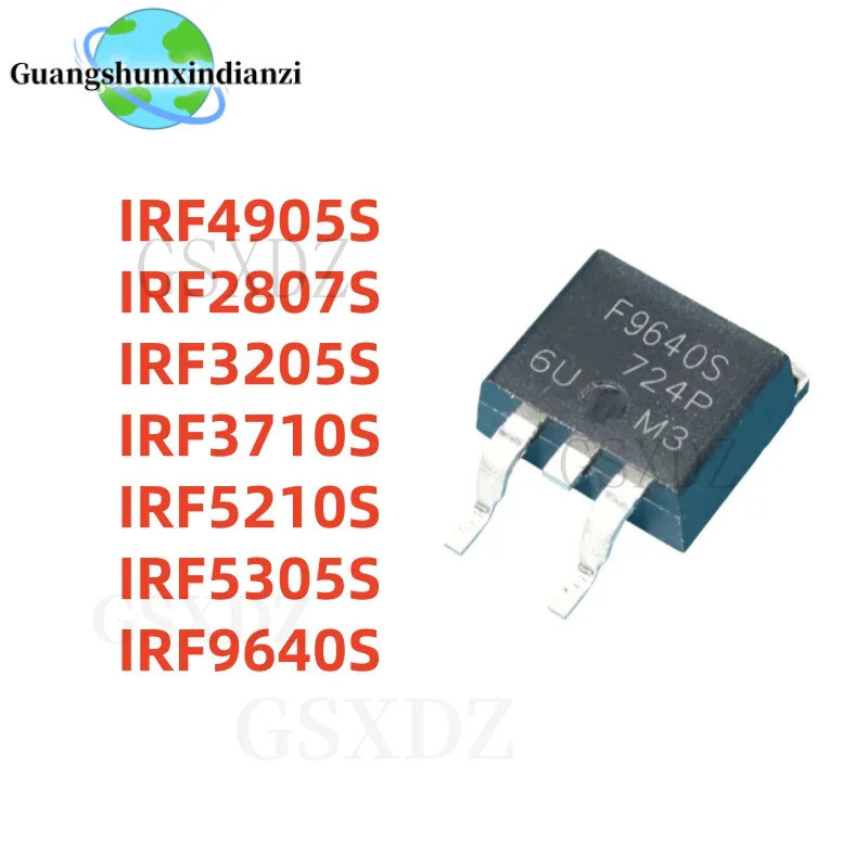 5 Chiếc IRF4905S IRF2807S IRF3205S IRF3710S IRF5210S IRF5305S IRF96540S F4905S F2807S F3205S F3710S 