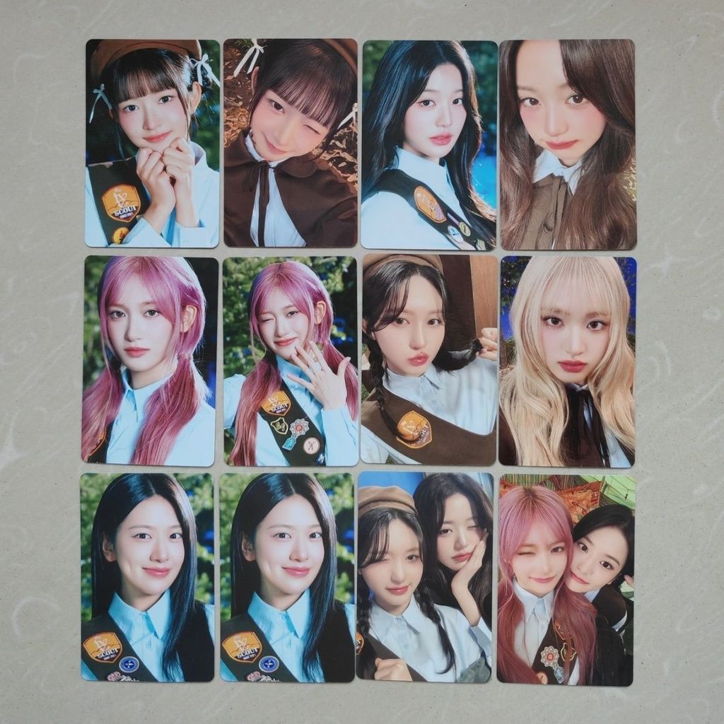 ive Seoul Anke ngẫu nhiên thẻ chưa tháo dỡ buổi hòa nhạc fc địa điểm Chu Phù Trương Nguyên Anh cào n