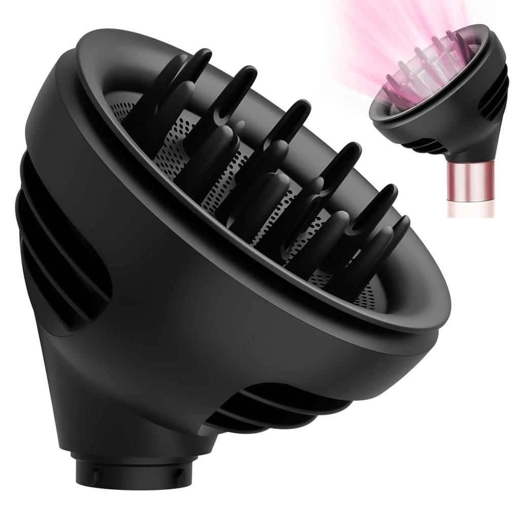 Máy khuếch tán uốn cong sóng PUREGUST cho Dyson Airwrap HS01 HS05 cho Airwrap Id HS08, Hai chế độ kh