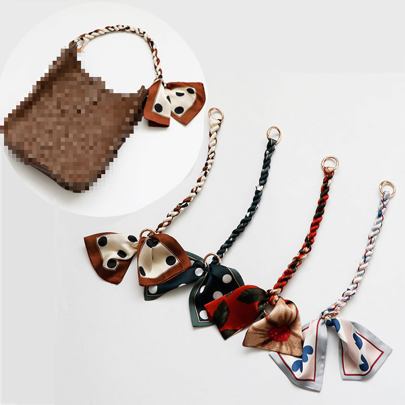 [Chỉ Dây Đeo Vai] Dây Đeo Vai Evelyn Dây Đeo Evelyn Thiết Kế Ban Đầu Khăn Lụa Handmade Một Vai Nách 