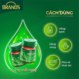 Combo 4 nước cốt gà BRAND'S vị truyền thống (70 ml x 24 lọ)