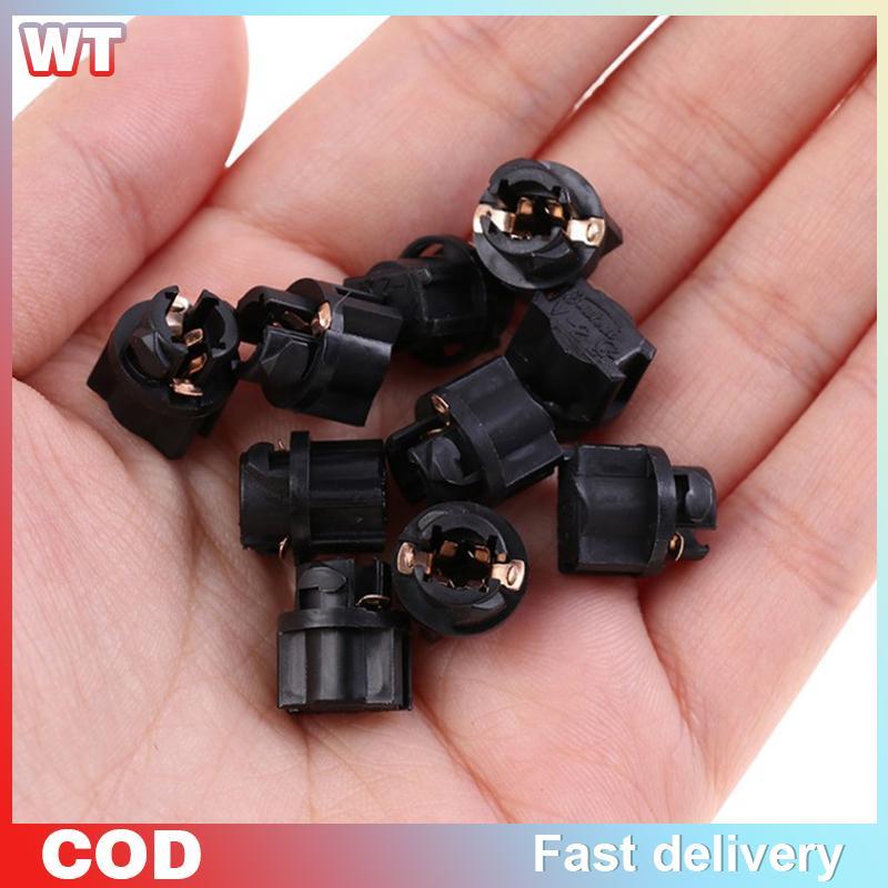 [WT] 5 Đèn Tín Hiệu T5 Led Twist Soet Bảng Điều Khiển Cụm Soet Giá Đỡ Đèn Đế T5 Soet Bóng Đèn Ô Tô Đ