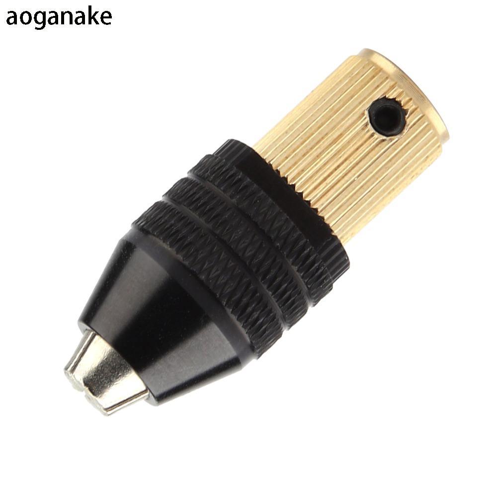 Phụ kiện máy khoan điện Mini AOGANAKE, Hợp kim nhôm và đồng thau Đường kính 2.35mm / 3.17mm / 5mm Ch