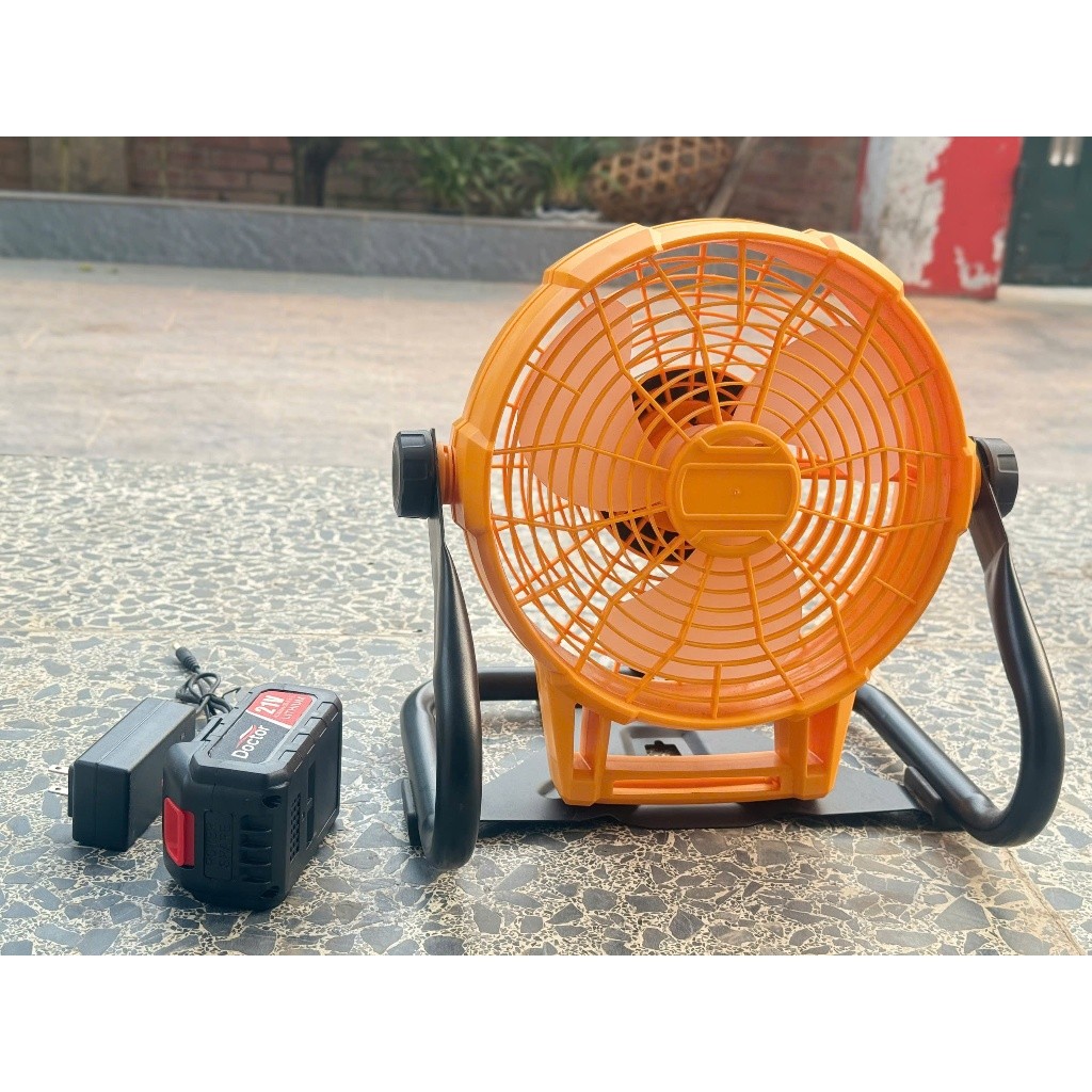 QUẠT TÍCH ĐIỆN DÙNG PIN 21V,