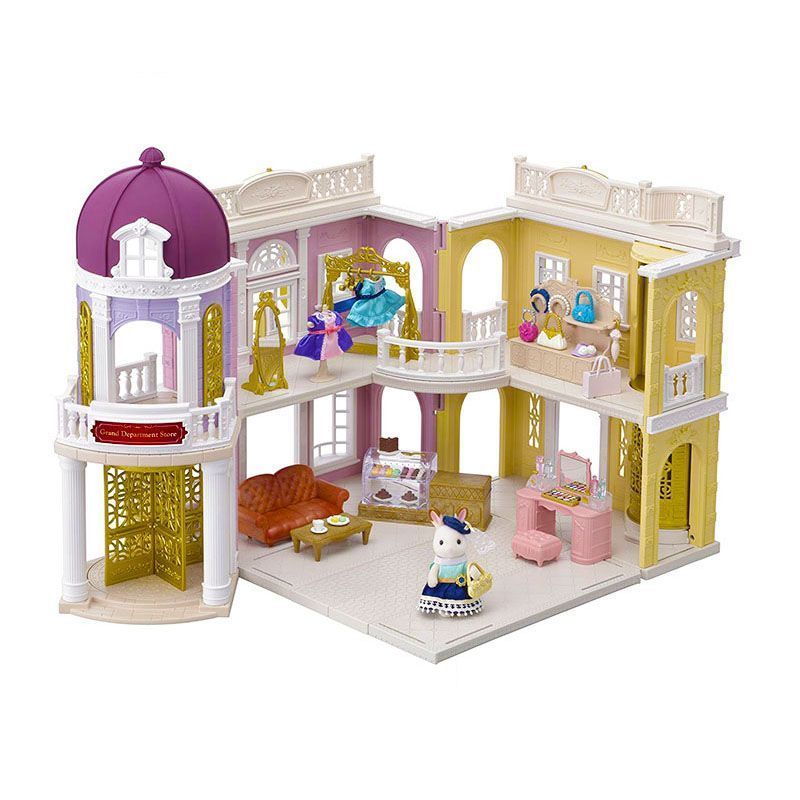 Senbel Balloon Clock Tower Castle Children 's Business Street Girl House