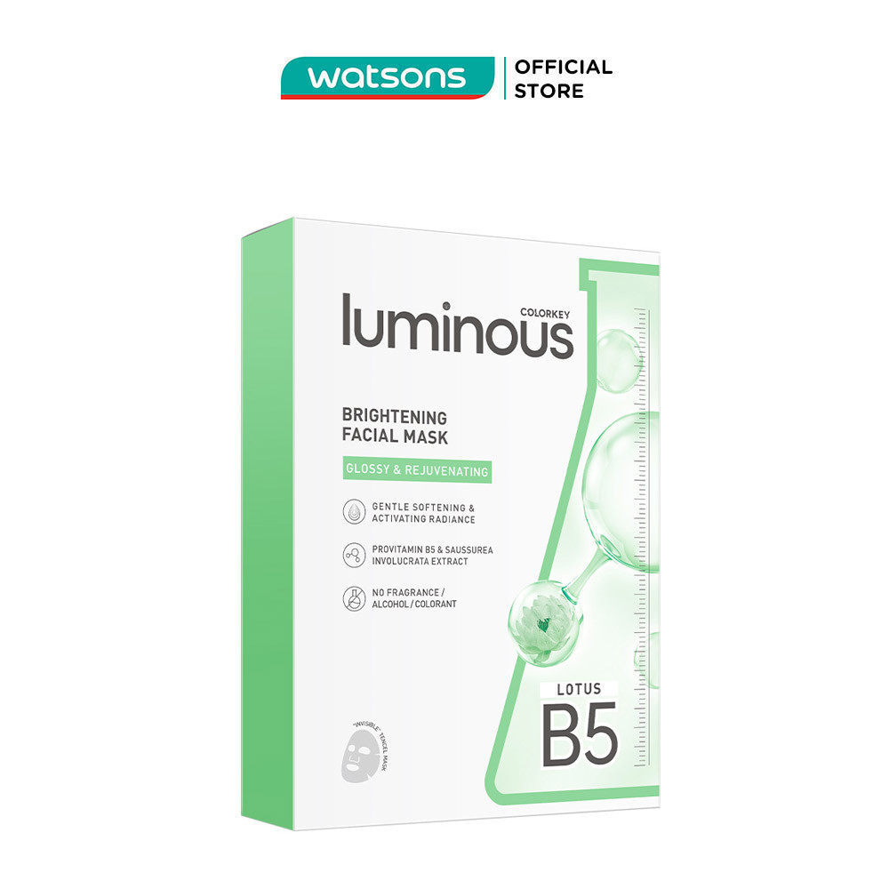 Mặt Nạ Colorkey Luminous Brightening 25ml x 10pcs
