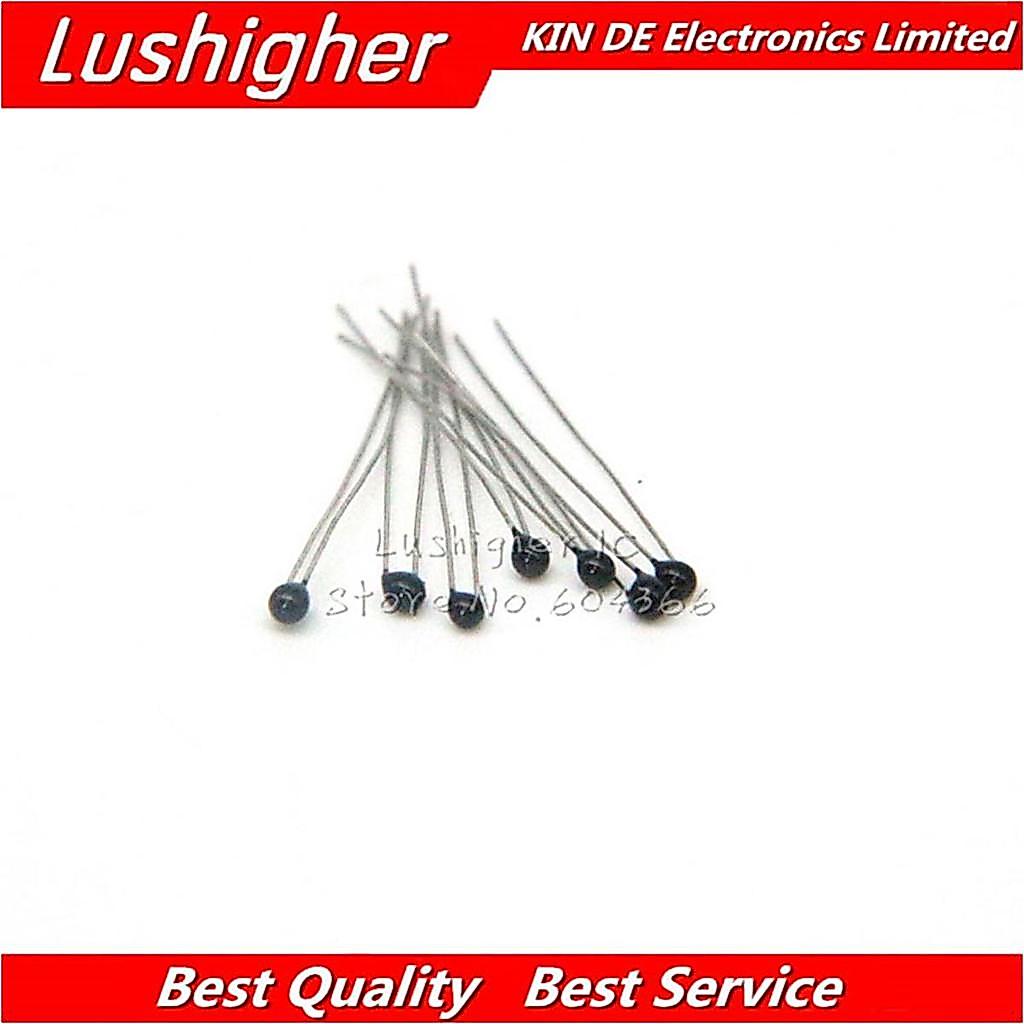 20 chiếc NTC MF52-103 3435 Điện trở 10K Ohm 3435K 1% NTC MF52-103 / 3435