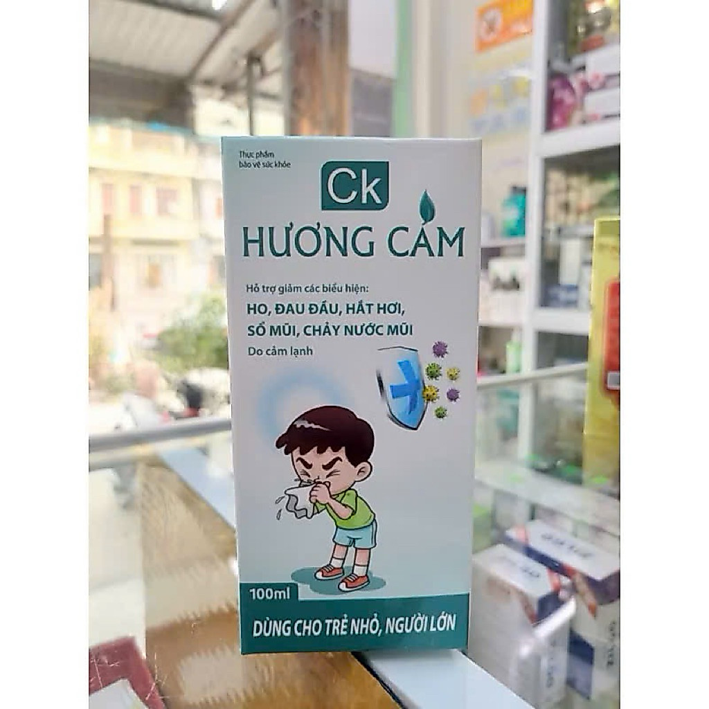Siro Hương Cam CK giúp giảm ho,hắt hơi,sổ mũi ở trẻ em
