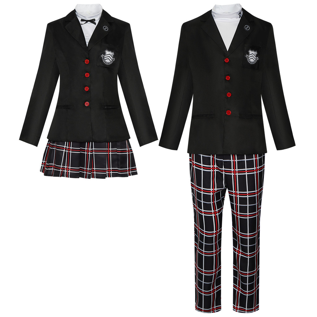 Persona 5 Ayanami Kasumi Amamiya Ren cosplay trang phục Amamiya Ren đồng phục học sinh trang phục co